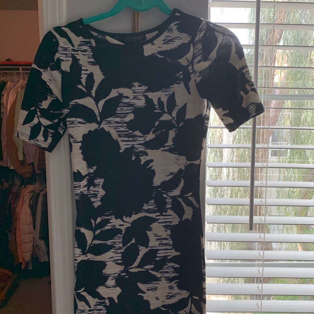 Top shop fitted dress.